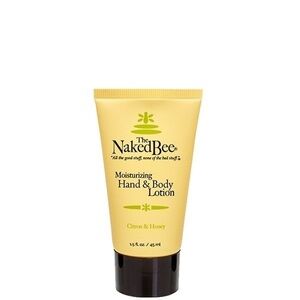 New The Naked Bee 1.5 oz Mini Hand & Body Lotion Citron & Honey